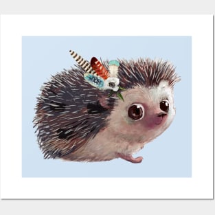 Adorable Hedgehog 4 Posters and Art